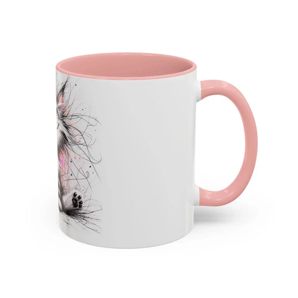 Cute Fluffy Cat Mug – Adorable Kitten Coffee Cup Gift for Cat Lovers