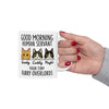 Funny Cat Mug 11oz – Cute Kitten Ceramic Coffee Cup Gift for Cat Lovers & Friend