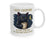Funny Cat Coffee Mug Grumpy Black Cat Humor Cup 11oz Gift Morning Drink